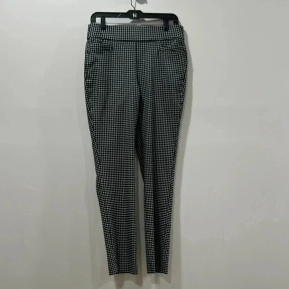 Briggs Elastic Waist Checkered Pants Size 6 - Picture 1 of 11